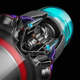 Odkurzacz Dyson Gen5detect Absolute stick, bezprzewodowy, 280 AW, filtr HEPA, wyświetlacz LED