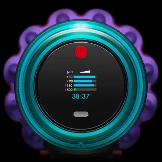 Odkurzacz Dyson Gen5detect Absolute stick, bezprzewodowy, 280 AW, filtr HEPA, wyświetlacz LED