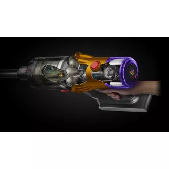Dyson V12 Detect Slim Absolute 2023, odkurzacz bezprzewodowy, technologia podświetlenia, 3 tryby, wyświetlacz LCD Dyson V12 Detect Slim Absolute 2023, odkurzacz bezprzewodowy, technologia podświetlenia, 3 tryby, wyświetlacz LCD