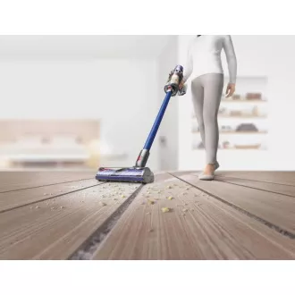 Odkurzacz bezprzewodowy Dyson V11 Absolute, akumulator litowo-jonowy, wyświetlacz LCD, 3 tryby pracy, pojemnik zbiorczy, niebieski / srebrny - Rozpakowany Odkurzacz bezprzewodowy Dyson V11 Absolute, akumulator litowo-jonowy, wyświetlacz LCD, 3 tryby pracy, pojemnik zbiorczy, niebieski / srebrny - Rozpakowany