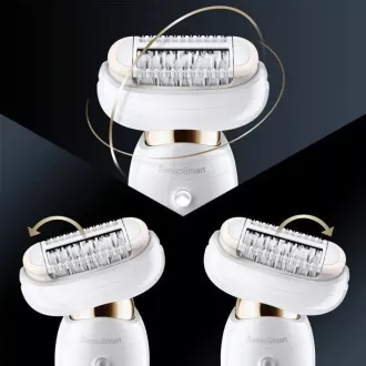 Depilator Braun Silk-épil 9 Flex SES 9030 3D, wodoodporny, technologia SensoSmart, ergonomiczny uchwyt, biały/złoty Depilator Braun Silk-épil 9 Flex SES 9030 3D, wodoodporny, technologia SensoSmart, ergonomiczny uchwyt, biały/złoty