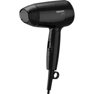 Suszarka do włosów Philips BHC010/00 EssentialCare, 1200 W, zimny nawiew, 3 prędkości, 3 temperatury, czarna