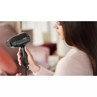 Suszarka do włosów Philips BHC010/00 EssentialCare, 1200 W, zimny nawiew, 3 prędkości, 3 temperatury, czarna