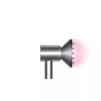 Suszarka do włosów Dyson Supersonic HD07, 1600 W, 3 prędkości, 4 temperatury, szybkie nagrzewanie, srebrny/miedziany