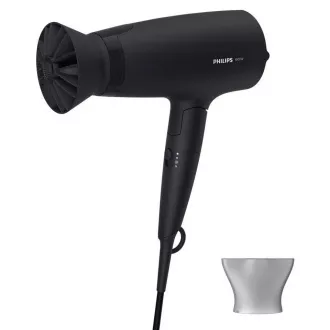 Suszarka do włosów Philips Series 3000 BHD308/10, 1600 W, 3 temperatury i prędkości, nasadka ThermoProtect, czarna Suszarka do włosów Philips Series 3000 BHD308/10, 1600 W, 3 temperatury i prędkości, nasadka ThermoProtect, czarna