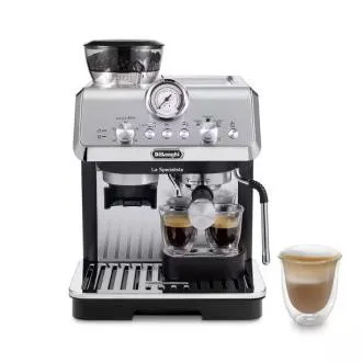 Dźwigniowy ekspres do kawy DeLonghi La Specialista Arte, 1400 W, wbudowany młynek, dysza pary MyLatte