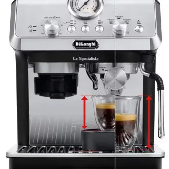 Dźwigniowy ekspres do kawy DeLonghi La Specialista Arte, 1400 W, wbudowany młynek, dysza pary MyLatte