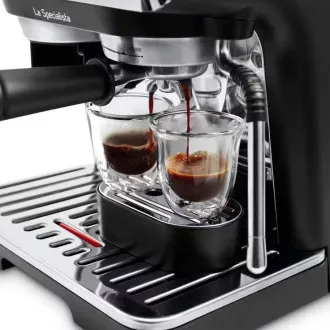Dźwigniowy ekspres do kawy DeLonghi La Specialista Arte, 1400 W, wbudowany młynek, dysza pary MyLatte