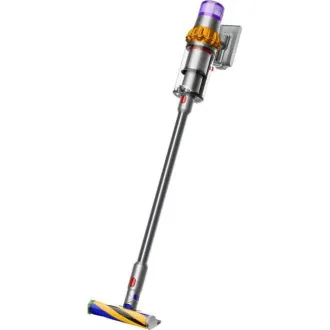 Dyson V15 Detect Absolute 2023, odkurzacz, 14 cyklonów, 240 AW, filtracja całego urządzenia, do 60 minut, żółty/szary Dyson V15 Detect Absolute 2023, odkurzacz, 14 cyklonów, 240 AW, filtracja całego urządzenia, do 60 minut, żółty/szary