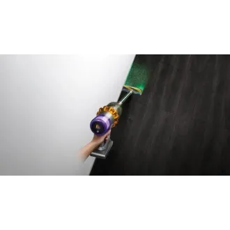 Dyson V15 Detect Absolute 2023, odkurzacz, 14 cyklonów, 240 AW, filtracja całego urządzenia, do 60 minut, żółty/szary Dyson V15 Detect Absolute 2023, odkurzacz, 14 cyklonów, 240 AW, filtracja całego urządzenia, do 60 minut, żółty/szary
