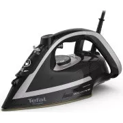 Żelazko parowe Tefal FV8062E0 Puregliss, 3000 W, zapobieganie kapaniu, automatyczne wyłączanie, zraszanie, srebrny/czarny