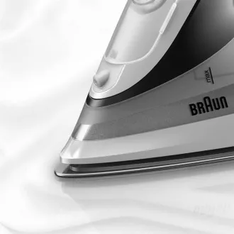 Żelazko parowe Braun SI7149WB TexStyle 7 Pro, 2900 W, AntiDrip, automatyczne wyłączanie, zraszanie, czarny / biały Żelazko parowe Braun SI7149WB TexStyle 7 Pro, 2900 W, AntiDrip, automatyczne wyłączanie, zraszanie, czarny / biały