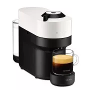 Ekspres do kawy na kapsułki Krups Nespresso XN920110 Vertuo Pop, 1500 W, Wi-Fi. Bluetooth, 4 rozmiary kawy, biały