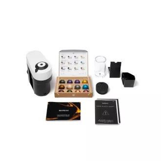 Ekspres do kawy na kapsułki Krups Nespresso XN920110 Vertuo Pop, 1500 W, Wi-Fi. Bluetooth, 4 rozmiary kawy, biały Ekspres do kawy na kapsułki Krups Nespresso XN920110 Vertuo Pop, 1500 W, Wi-Fi. Bluetooth, 4 rozmiary kawy, biały
