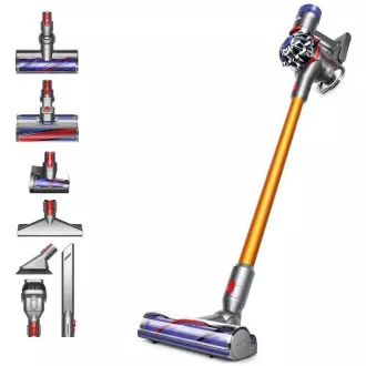 Odkurzacz sztyftowy Dyson V8 Absolute 2023, bezprzewodowy, bezworkowy, z filtrem, do wszystkich rodzajów podłóg