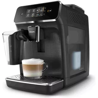 Automatyczny ekspres do kawy Philips EP2232/40 LatteGo, 1500 W, 15 barów, wbudowany młynek, system mleka, ECO