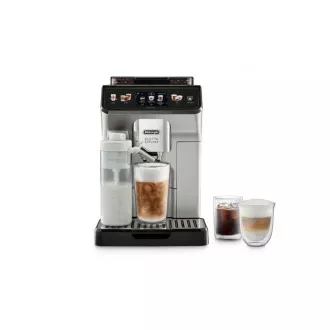 Automatyczny ekspres do kawy DeLonghi Eletta Explore ECAM 450.65.S, 1450 W, 19 barów, Smart, wyświetlacz, wbudowany młynek Automatyczny ekspres do kawy DeLonghi Eletta Explore ECAM 450.65.S, 1450 W, 19 barów, Smart, wyświetlacz, wbudowany młynek