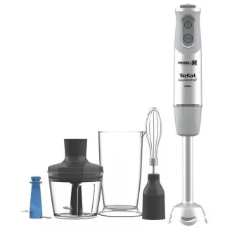 Blender zanurzeniowy Tefal HB65KD38 QuickChef, 1000 W, 20 prędkości, 4 ostrza, misa do mieszania, misa do siekania Blender zanurzeniowy Tefal HB65KD38 QuickChef, 1000 W, 20 prędkości, 4 ostrza, misa do mieszania, misa do siekania