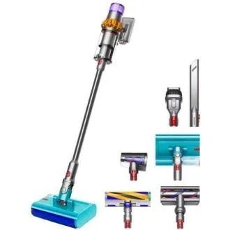 Bezprzewodowy odkurzacz Dyson V15s Detect Submarine, kij, wycieranie na mokro, wyświetlacz LCD, wielostopniowa filtracja Bezprzewodowy odkurzacz Dyson V15s Detect Submarine, kij, wycieranie na mokro, wyświetlacz LCD, wielostopniowa filtracja