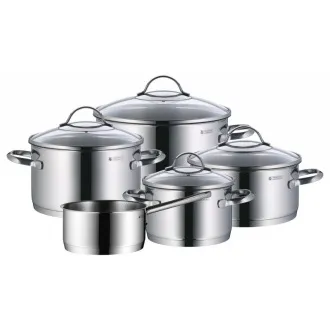 WMF Zestaw garnków Provence Plus, 5 części, stal nierdzewna WMF Zestaw garnków Provence Plus, 5 części, stal nierdzewna