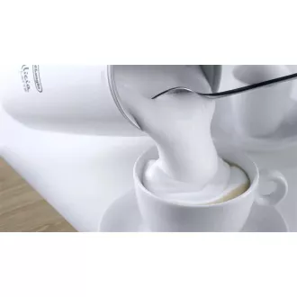 Automatyczny spieniacz do mleka DeLonghi Alicia Latte EMF2.W, pojemność 250/140 ml, opcja podgrzewania