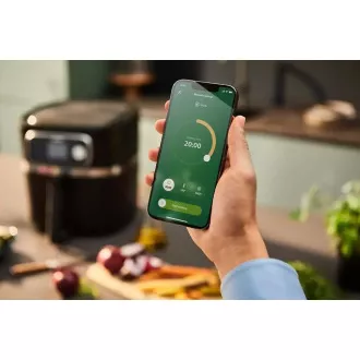 Philips 7000 Series Airfryer Combi XXL Connected HD9880/90 frytownica na gorące powietrze, 2200 W, Wi-Fi, programy automatyczne
