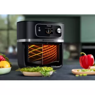 Philips 7000 Series Airfryer Combi XXL Connected HD9880/90 frytownica na gorące powietrze, 2200 W, Wi-Fi, programy automatyczne