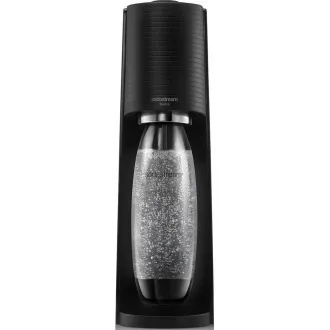 Ekspres do napojów SodaStream Terra Black, mechaniczny, 2x 1l butelka SodaStream Fuse, butla CO2, czarny - Rozpakowany Ekspres do napojów SodaStream Terra Black, mechaniczny, 2x 1l butelka SodaStream Fuse, butla CO2, czarny - Rozpakowany