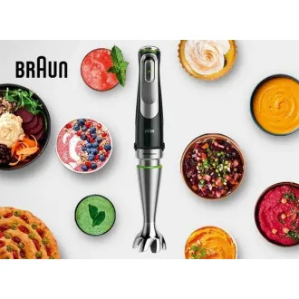 Blender kielichowy Braun MultiQuick 9 MQ9135XI, 1200 W, ActiveBlade, płynna regulacja prędkości, SmartSpeed - Rozpakowany Blender kielichowy Braun MultiQuick 9 MQ9135XI, 1200 W, ActiveBlade, płynna regulacja prędkości, SmartSpeed - Rozpakowany
