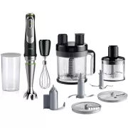 Braun MQ9195XLI blender kielichowy, 1200 W, ActiveBlade, płynna regulacja prędkości, SmartSpeed, bogate akcesoria