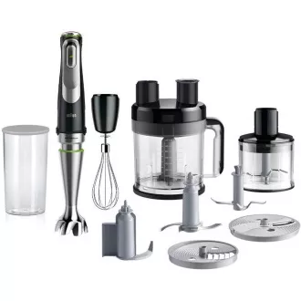 Braun MQ9195XLI blender kielichowy, 1200 W, ActiveBlade, płynna regulacja prędkości, SmartSpeed, bogate akcesoria