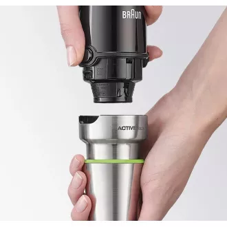 Braun MQ9195XLI blender kielichowy, 1200 W, ActiveBlade, płynna regulacja prędkości, SmartSpeed, bogate akcesoria