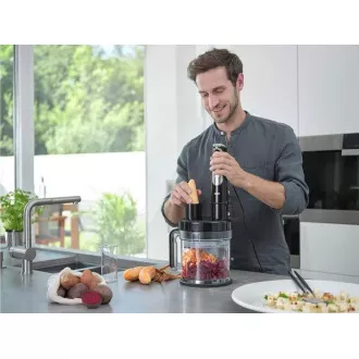 Braun MQ9195XLI blender kielichowy, 1200 W, ActiveBlade, płynna regulacja prędkości, SmartSpeed, bogate akcesoria