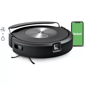 Odkurzacz automatyczny iRobot Roomba Combo j7 z mopem, filtrem HEPA, automatycznym ładowaniem, automatycznym opróżnianiem, nawigacją vSLAM Odkurzacz automatyczny iRobot Roomba Combo j7 z mopem, filtrem HEPA, automatycznym ładowaniem, automatycznym opróżnianiem, nawigacją vSLAM