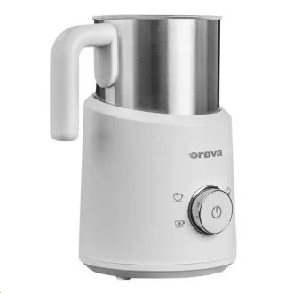 Elektryczny spieniacz do mleka Orava, 500 W, 4 programy do wyboru, 350 ml, biały Elektryczny spieniacz do mleka Orava, 500 W, 4 programy do wyboru, 350 ml, biały