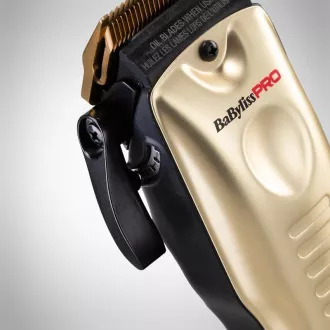 Profesjonalny trymer BaByliss Pro 4 FX825GE, tytanowe ostrza, akumulator 3300 mAh, złoty Profesjonalny trymer BaByliss Pro 4 FX825GE, tytanowe ostrza, akumulator 3300 mAh, złoty
