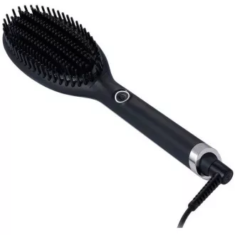 GHD Glide Hot Air Brush, technologia jonowa, zestaw upominkowy, kolekcja Iced Luxe, czarny