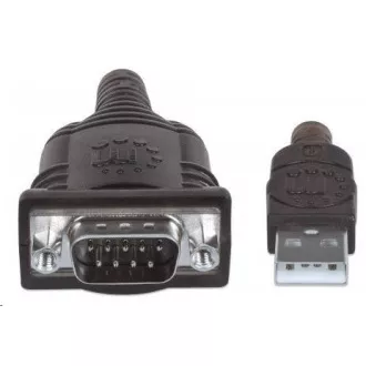 Konwerter USB na port szeregowy MANHATTAN (Prolific PL-2303RA Chip 1.8m) Konwerter USB na port szeregowy MANHATTAN (Prolific PL-2303RA Chip 1.8m)
