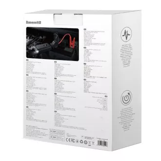 Baseus Air starter samochodowy 10000mAh czarny
