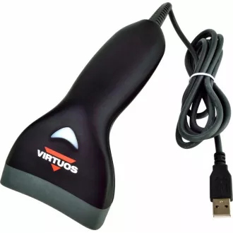 Czytnik CCD Virtuos HT-10, USB (klawiatura / emulacja RS232), czarny