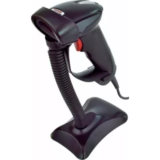 Czytnik laserowy Virtuos HT-900A, USB (emulacja klawiatury / RS232), czarny