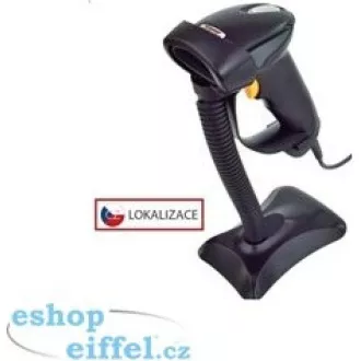 Czytnik CCD Virtuos HT-310A dalekiego zasięgu, USB (klawiatura / RS232), podstawka, czarny Czytnik CCD Virtuos HT-310A dalekiego zasięgu, USB (klawiatura / RS232), podstawka, czarny