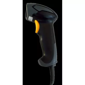 Czytnik CCD Virtuos HT-310A dalekiego zasięgu, USB (klawiatura / RS232), podstawka, czarny Czytnik CCD Virtuos HT-310A dalekiego zasięgu, USB (klawiatura / RS232), podstawka, czarny