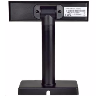 Wyświetlacz klienta LCD Virtuos FL-2026MB 2x20, USB, czarny