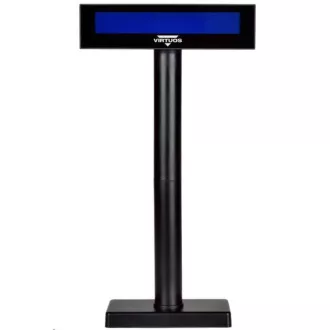 Wyświetlacz klienta LCD Virtuos FL-2026MB 2x20, USB, czarny