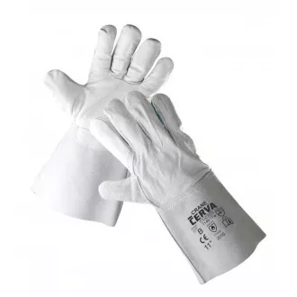 Pełne skórzane rękawiczki CRANE - 10