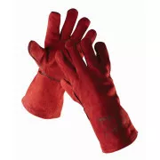 Pełne skórzane rękawiczki SANDPIPER RED - 11