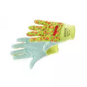 Rękawiczki FAST FRUIT z celami PCV zielone 8