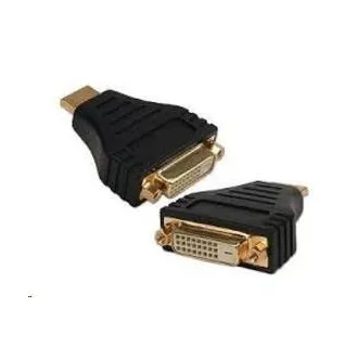 GEMBIRD Kabel redukcyjny HDMI męski do DVI żeński (pozłacane styki, czarny)