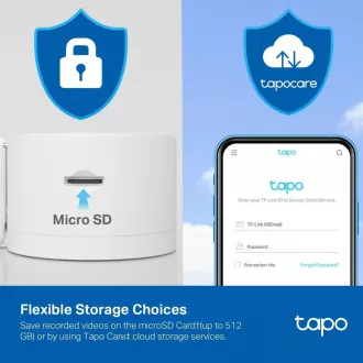 Kamera domowa/wewnętrzna TP-Link Tapo C125 (4MP, 2K QHD 1440p, WiFi, IR 10m, microSD)